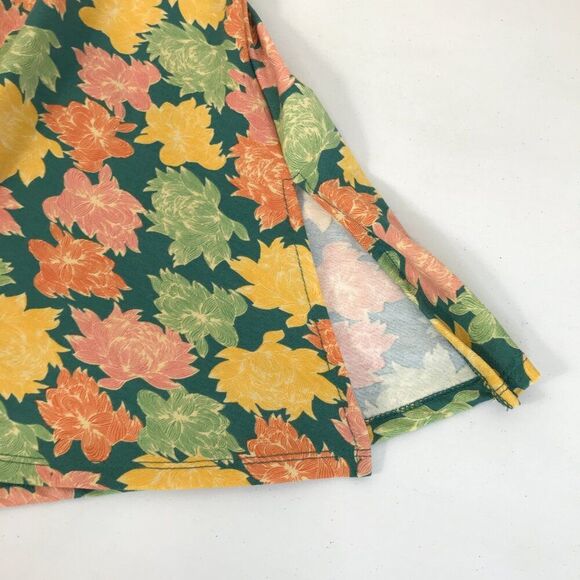 NEW LuLaRoe Floral Print Perfect T Women's XS Scoop Neck Tunic Stretch Knit - Picture 8 of 11